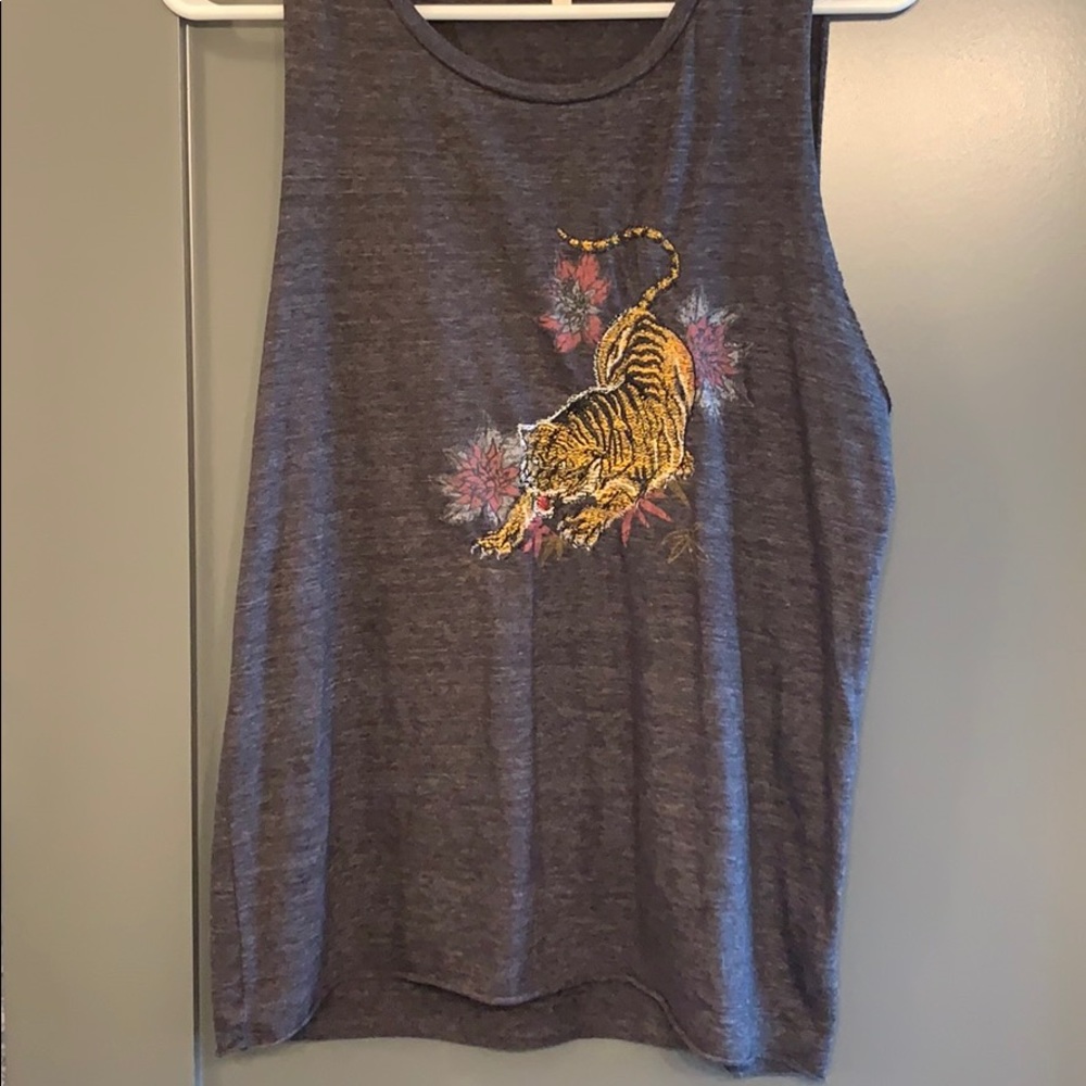 Sleeveless Tiger Shirt